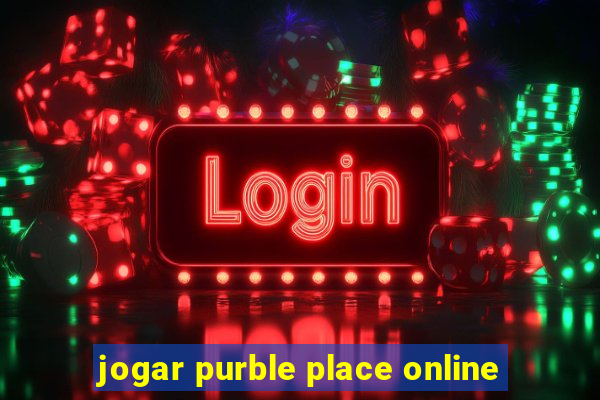 jogar purble place online